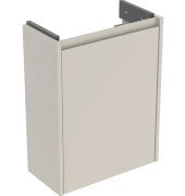 Тумба под раковину Geberit Selnova Compact 45,7x22,7 см ДСП песочно-серый матовый 504.072.DB.1