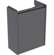 Тумба под раковину Geberit Selnova Compact 45,7x22,7 см ДСП лава матовая 504.072.JK.1