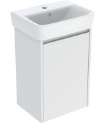 Тумба із раковиною Geberit Selnova Square 36х25 см ДСП білий матовий 504.131.00.1