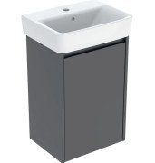 Тумба з раковиною Geberit Selnova Square 45х34 см ДСП лава матова 504.131.JK.1