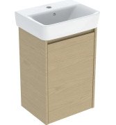 Тумба с раковиной Geberit Selnova Square 45х34 см ДСП дуб натуральный 504.131.PS.1
