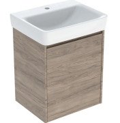 Тумба с раковиной Geberit Selnova Square 55х44 см ДСП орех гикори 504.133.JR.1
