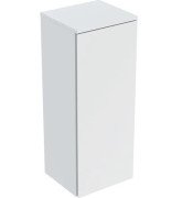 Полупенал для ванной Geberit Selnova Square 33x29,7х85 см подвесной ДСП белый матовый 504.143.00.1