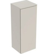 Полупенал для ванной Geberit Selnova Square 33x29,7х85 см подвесной ДСП песочно-серый матовый 504.143.DB.1