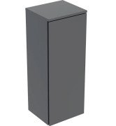 Полупенал для ванной Geberit Selnova Square 33x29,7х85 см подвесной ДСП лава матовая 504.143.JK.1