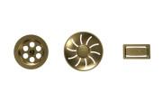 Набір накладок на злив для кухонної мийки Teka Radea Perfectflow PVD Brass 115890038
