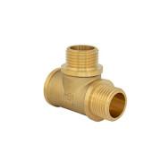 Тройник Fado Fitt Brass ВНН ½'' латунь T21B