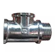 Тройник Fado Fitt Chrome ВВН ½'' латунь хром T31C