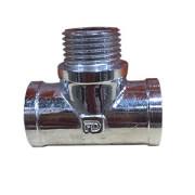 Трійник Fado Fitt Chrome ВЗВ ½'' латунь хром T11C