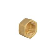 Заглушка Fado Fitt Brass з внутрішнім різьбленням 1'' латунь ZV03B