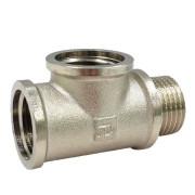 Тройник Fado Fitt Nickel ВВН ½'' латунь никель T31
