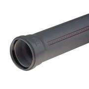 Труба каналізаційна Ostendorf HT Safe DN 125 мм поліпропілен 3000 мм 176070