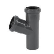 Тройник для внутренней канализации Ostendorf HT safe 67° DN 50/50 полипропилен 172300-05