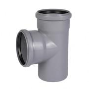 Тройник для внутренней канализации Ostendorf HT safe 87° DN 32/32 полипропилен 170400-05