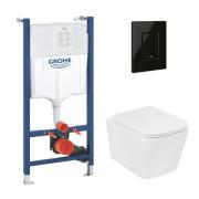 Система інсталяції Grohe Solido Even 4 в 1 із клавішею унітазом Kroner Eifel та кришкою 38971966KV0KE48T