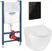 Система інсталяції Grohe Solido Even 4 в 1 із клавішею унітазом Kroner Harz та кришкою 38971966KV0KH49R