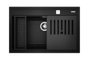 Мийка для кухні Teka Nova 80 WS-TG 1B 79х51 см Tegranit Plus чорний 115230057