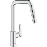 Змішувач для кухні Grohe Start одноважільний з висувною лійкою хром 30631000