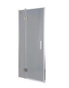 Душевая дверь Diamond Premium 90х195 см серое стекло/профиль хром DP SCR-09(GR)
