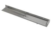 Жолоб водостічний AlcaPlast APZ23 Modular Wall 950 мм нержавіюча сталь APZ23-950