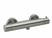Термостат для душа Paffoni Light Cold Touch Eco-Stop двухвентильный сталь LIQ468ST