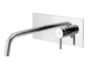 Смеситель для раковины Paffoni Stick однорычажный настенный хром SKBOX106CR
