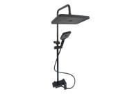 Душевая стойка Millz со смесителем и душевым гарнитуром черный MRS-AL-C200 (black)