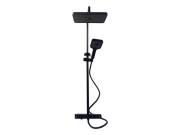Душевая стойка Millz со смесителем и душевым гарнитуром черный MRS-AL-C40 (black)