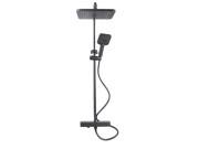 Душевая стойка Millz со смесителем и душевым гарнитуром серый MRS-AL-C40 (gray)