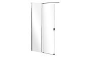 Душова перегородка Besco Vayo Walk-In 110х200 см розсувна глянсовий хром/прозоре скло VY-110-200C