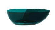 Ванна Besco Xara 160х75 см із сифоном клік-клак білий ResiCast Ocean Breeze #WAX-160-OBW