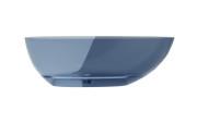 Ванна Besco Xara 160х75 см із сифоном клік-клак білий ResiCast Blue Wave #WAX-160-BWW