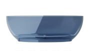 Ванна Besco Xara 170х78 см із сифоном клік-клак чорний матовий ResiCast Blue Wave #WAM-170-BWB