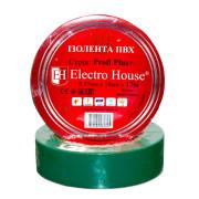 Ізолента Electro House 17 м ПВХ зелений EH-AHT-1815