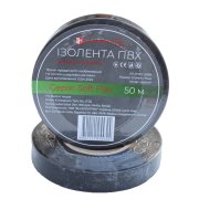 Ізолента Electro House Soft Flex 50 м ПВХ чорний EH-PVCT-50BK