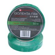 Изолента Electro House Soft Flex 50 м ПВХ зеленый EH-PVCT-50G
