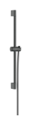 Штанга для душу Hansgrohe Pulsify S 65 см з тримачем та шлангом 160 см матовий чорний хром 24400340