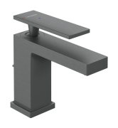 Смеситель для раковины Hansgrohe Tecturis E однорычажный черный матовый хром 73001340
