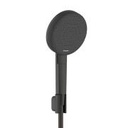Ручний душ Hansgrohe Raindance Alive Select S EcoSmart Ø125 мм 3-режимний чорний матовий хром 24612340