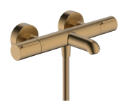Термостат для ванной Hansgrohe Ecostat Element двухвентильный матовая бронза 13347140