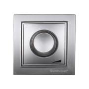 Діммер Electro House Enzo 600W ABS-пластик срібний камінь EH-2115-ST