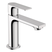Змішувач для раковини Hansgrohe Rebris E одноважільний з металевим донним клапаном pop-up хром 72154000