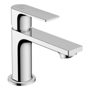 Змішувач для раковини Hansgrohe Rebris E CoolStart одноважільний з донним клапаном pop-up хром 72156000