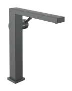 Смеситель для раковины Hansgrohe Tecturis E CoolStart EcoSmart+ с донным клапаном Push-Open матовый черный хром 73070340