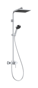 Душевая стойка Hansgrohe Activera Q 290/180 1jet EcoSmart со смесителем Varia хром 28747000