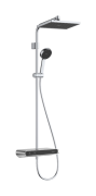 Душова стійка Hansgrohe Activera S Showerpipe 290/180 1jet EcoSmart з термостатом ShowerTablet Select 360 Varia хром 28648000