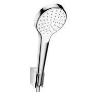 Ручной душ на держателе Hansgrohe Croma Select S EcoSmart Ø110 мм 1-режимный хром 28096400