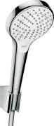 Ручной душ на держателе Hansgrohe Croma Select S EcoSmart Ø110 мм 3-режимный хром 28094400