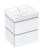Тумба Hansgrohe Xilesa E з раковиною Xanuia Q 60х48 см МДФ матовий білий 54396700