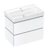 Тумба Hansgrohe Xilesa E з раковиною Xanuia Q 80х48 см МДФ матовий білий 54397700